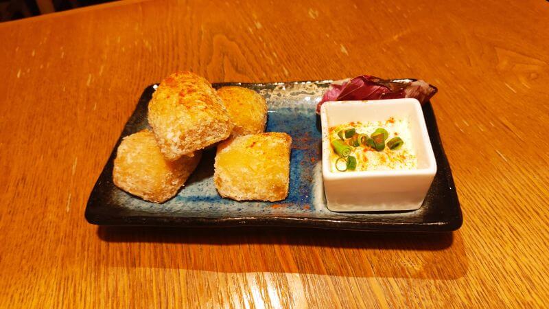 長いもの竜田揚げ