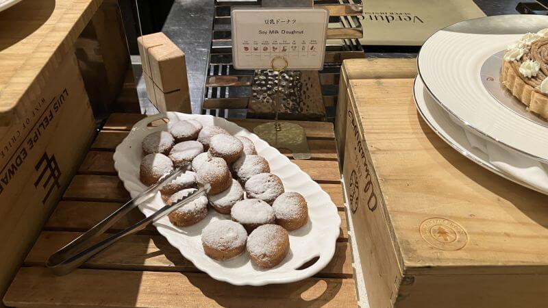 ヴェルデュールの豆乳ドーナツ