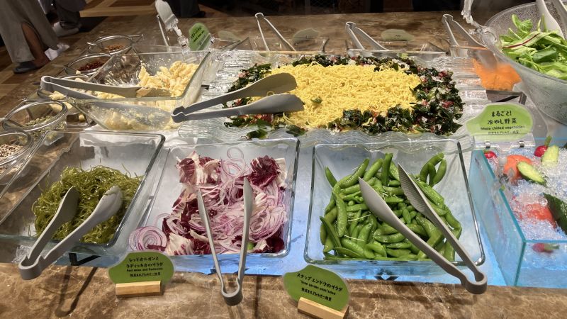 センチュリーマリーナ函館の朝食「サラダ」