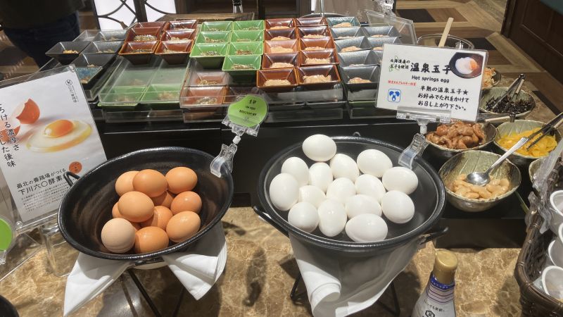 センチュリーマリーナ函館の朝食「和食総菜」