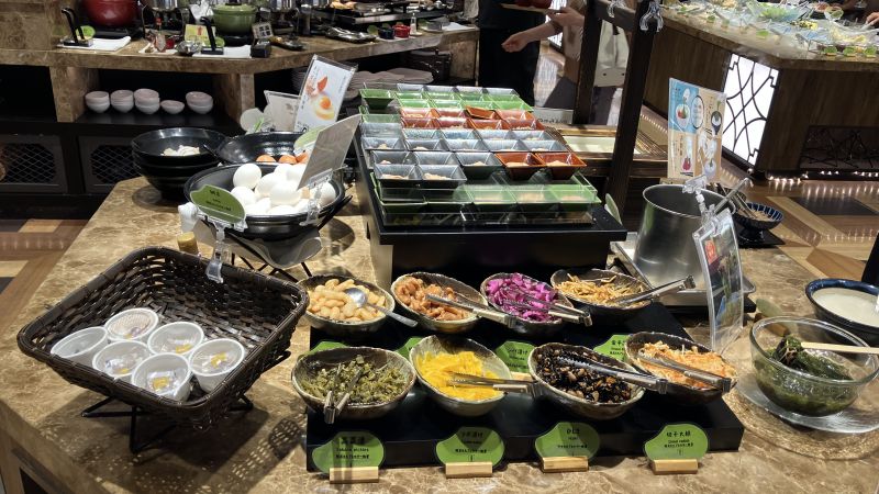 センチュリーマリーナ函館の朝食「和食総菜」