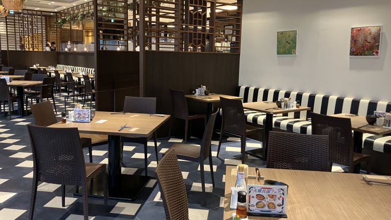 センチュリーマリーナ函館朝食会場全体