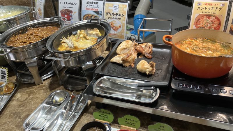 センチュリーマリーナ函館の朝食「洋食」