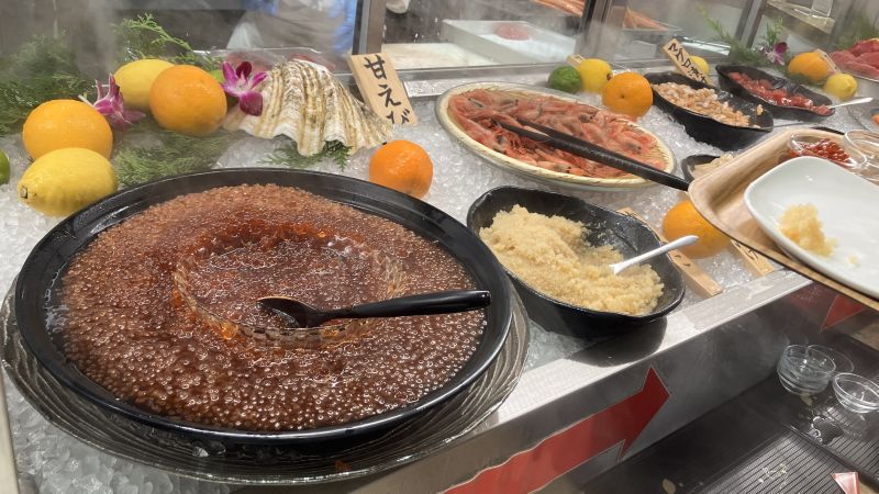 センチュリーマリーナ函館の朝食「海鮮」