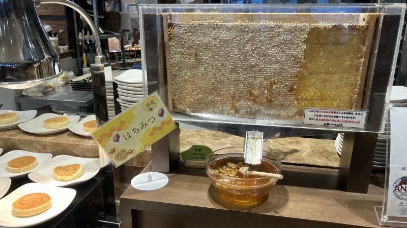 センチュリーマリーナ函館の朝食「コムハニー」
