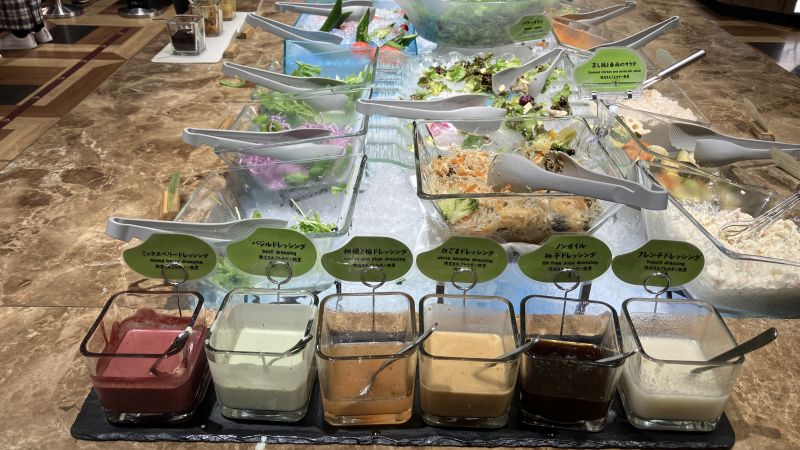 センチュリーマリーナ函館の朝食「サラダ」