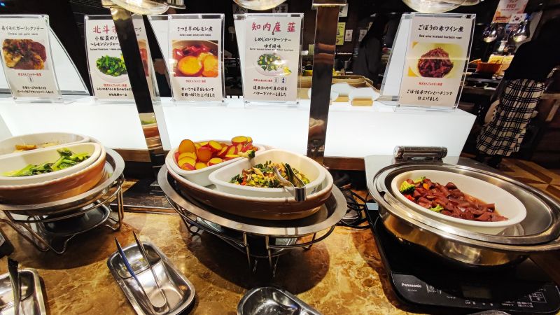センチュリーマリーナ函館の朝食「洋食総菜」