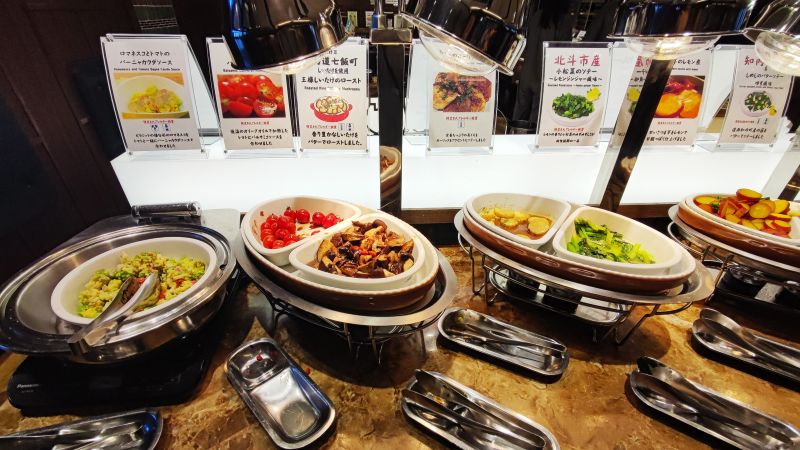 センチュリーマリーナ函館の朝食「洋食総菜」