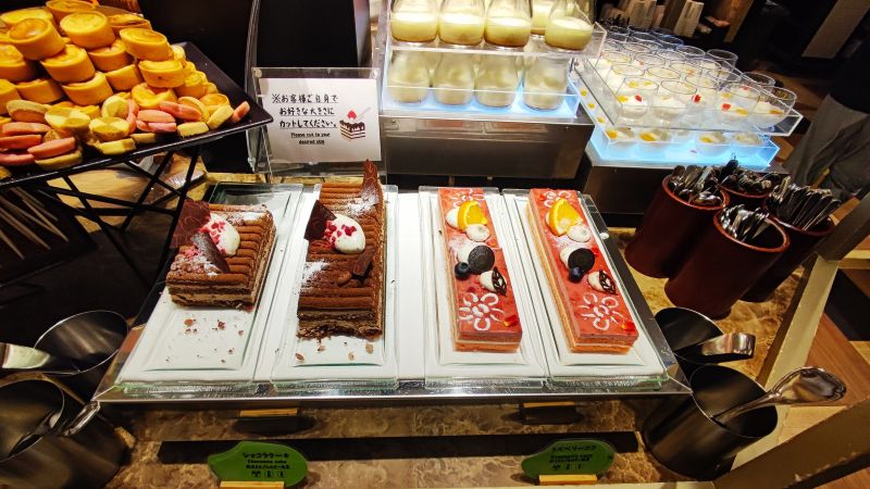 センチュリーマリーナ函館の朝食「スイーツ」