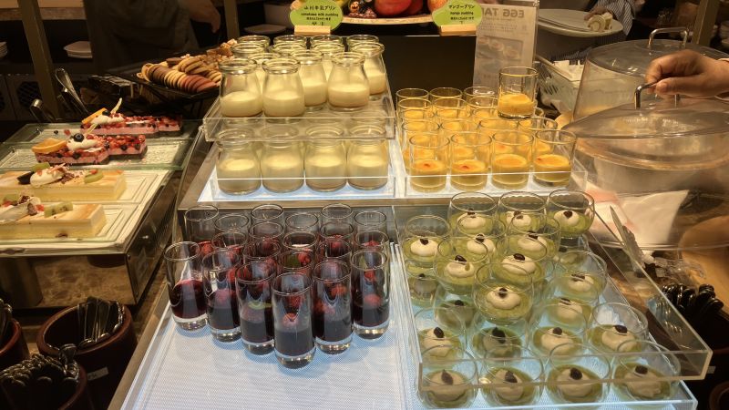 センチュリーマリーナ函館の朝食「デザート」